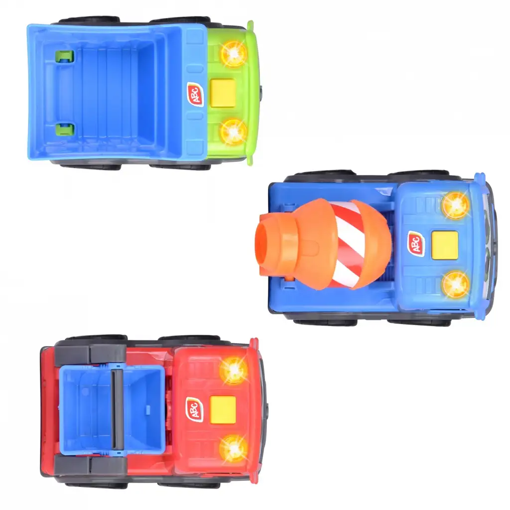 ABC Volvo nákladné autá mestské pracovné stroje v rôznych variantoch 13 cm - Simba Toys kép 5