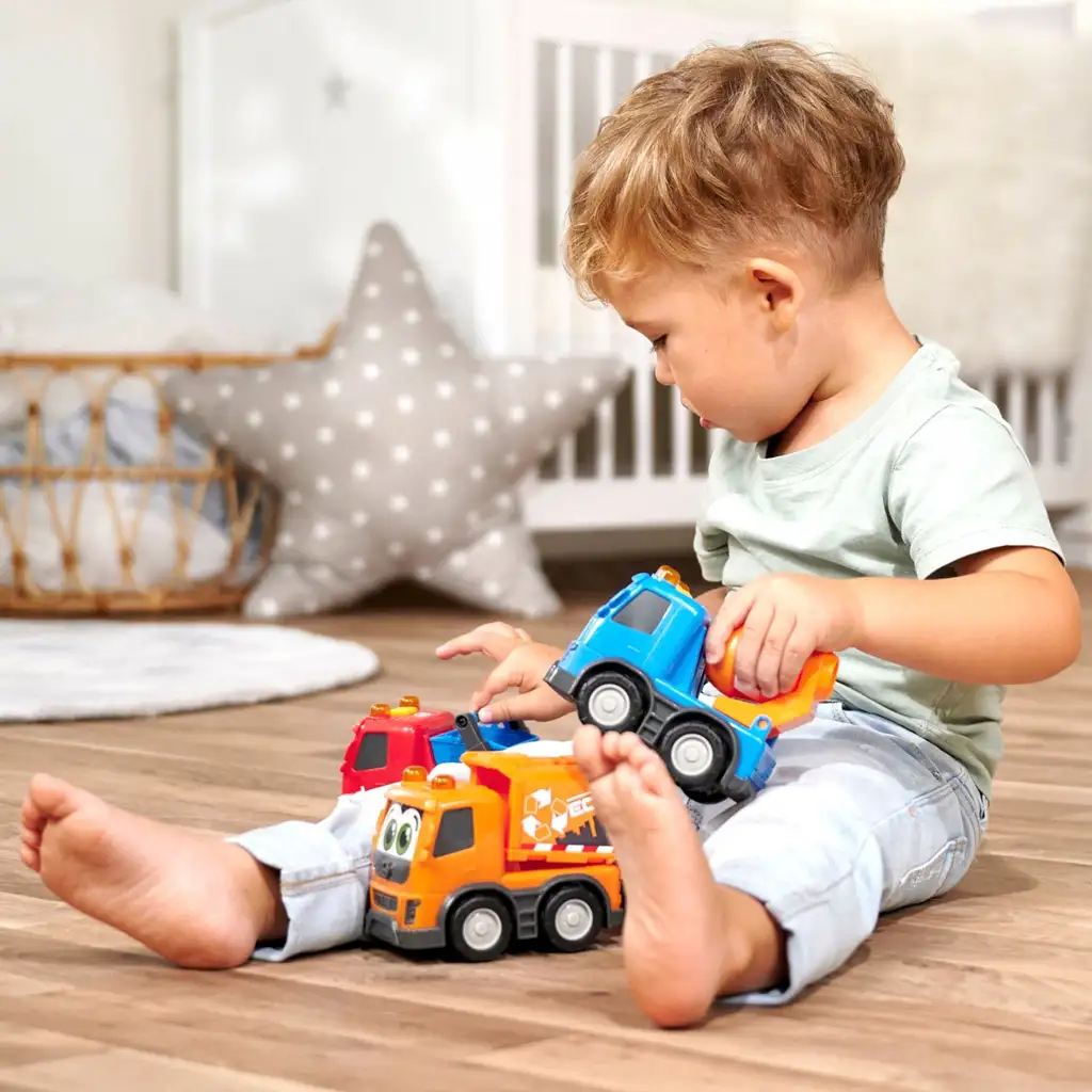 ABC Volvo nákladné autá mestské pracovné stroje v rôznych variantoch 13 cm - Simba Toys kép 6