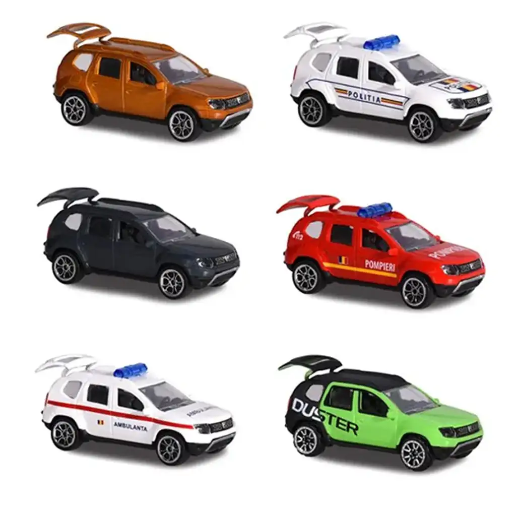 Majorette: Modely áut Dacia Duster v rôznych verziách 1/64 1ks - Simba Toys kép 2