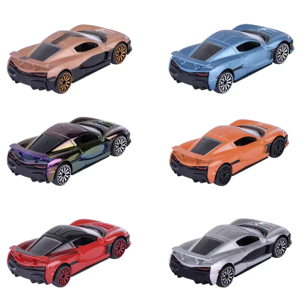 Majorette: Rimac Nevera Edition kovové automodely v rôznych verziách 1/64 1ks kép 3