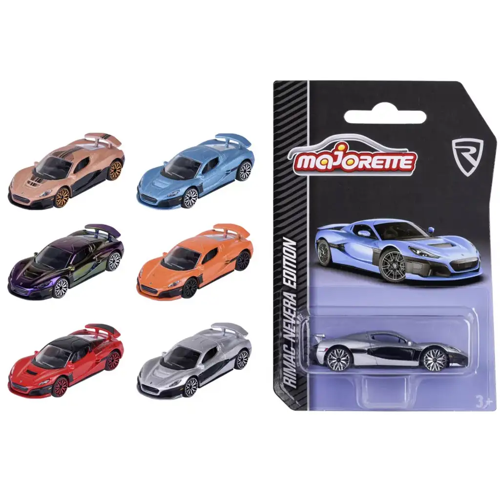 Majorette: Rimac Nevera Edition kovové automodely v rôznych verziách 1/64 1ks kép 1