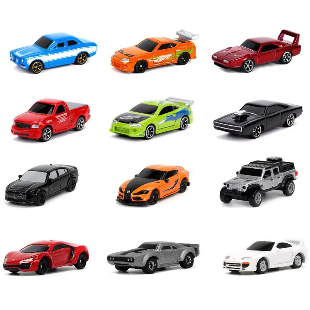 Rýchlo a zbesilo: Nano prekvapujúce autíčka 1ks - Simba Toys kép 2