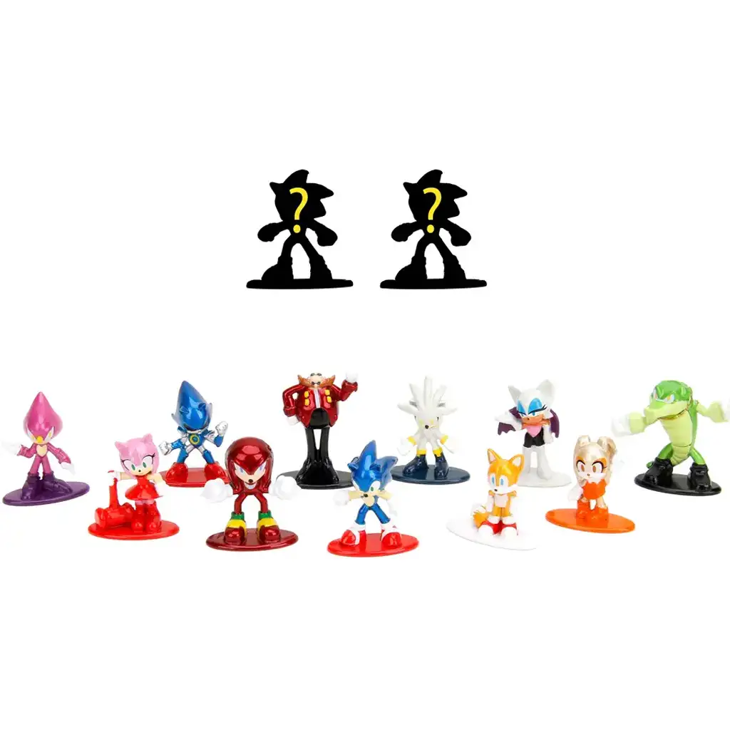Sonic ježko prekvapenie nano kovové figúrky 1ks - Simba Toys kép 2