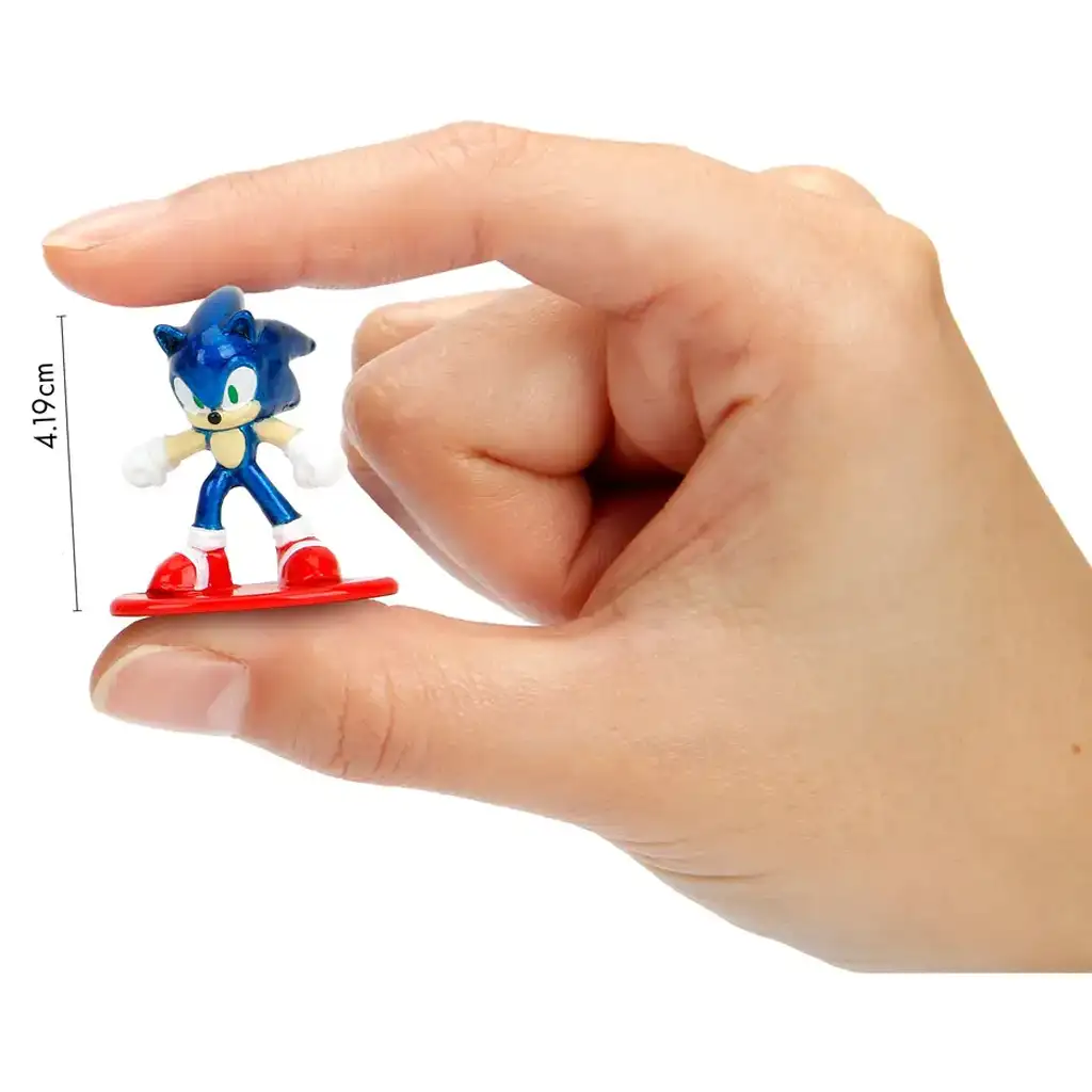Sonic ježko prekvapenie nano kovové figúrky 1ks - Simba Toys kép 3