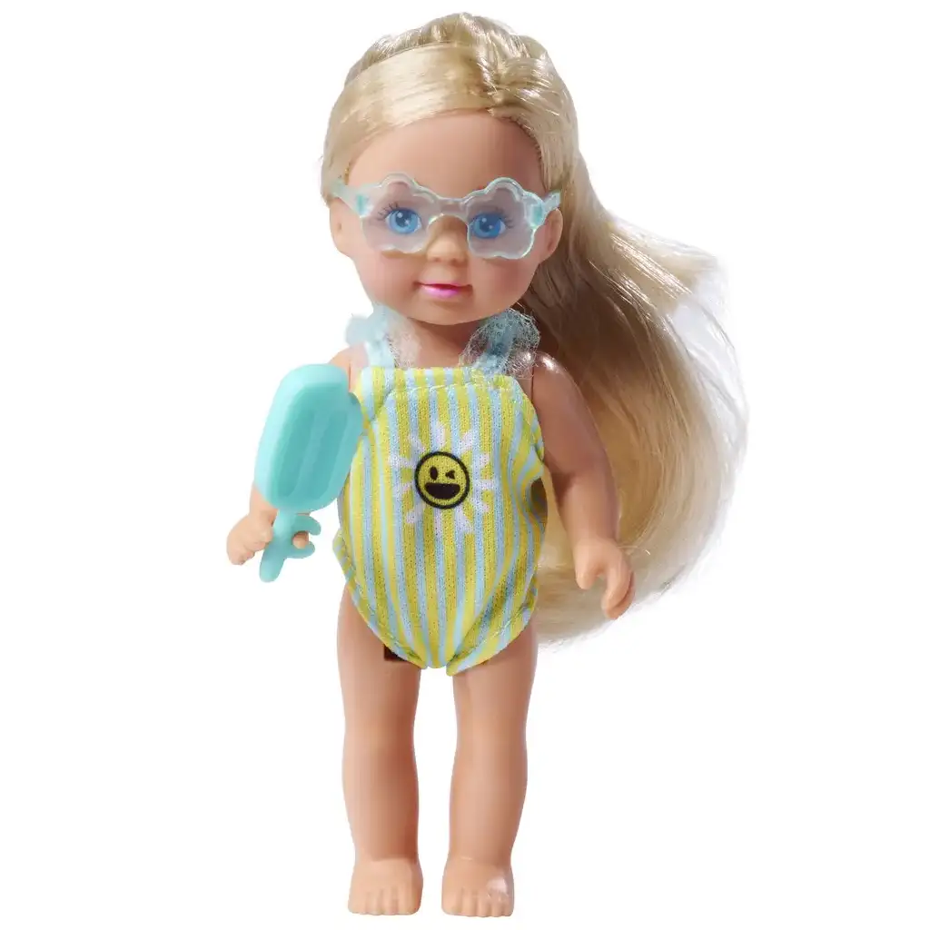 Évi Love cestovná bábika s kufrom a doplnkami v rôznych variantoch 1ks - Simba Toys kép 2