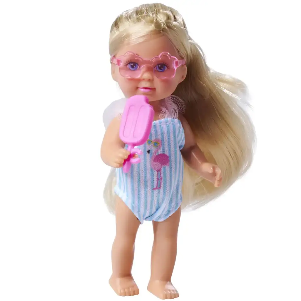 Évi Love cestovná bábika s kufrom a doplnkami v rôznych variantoch 1ks - Simba Toys kép 3