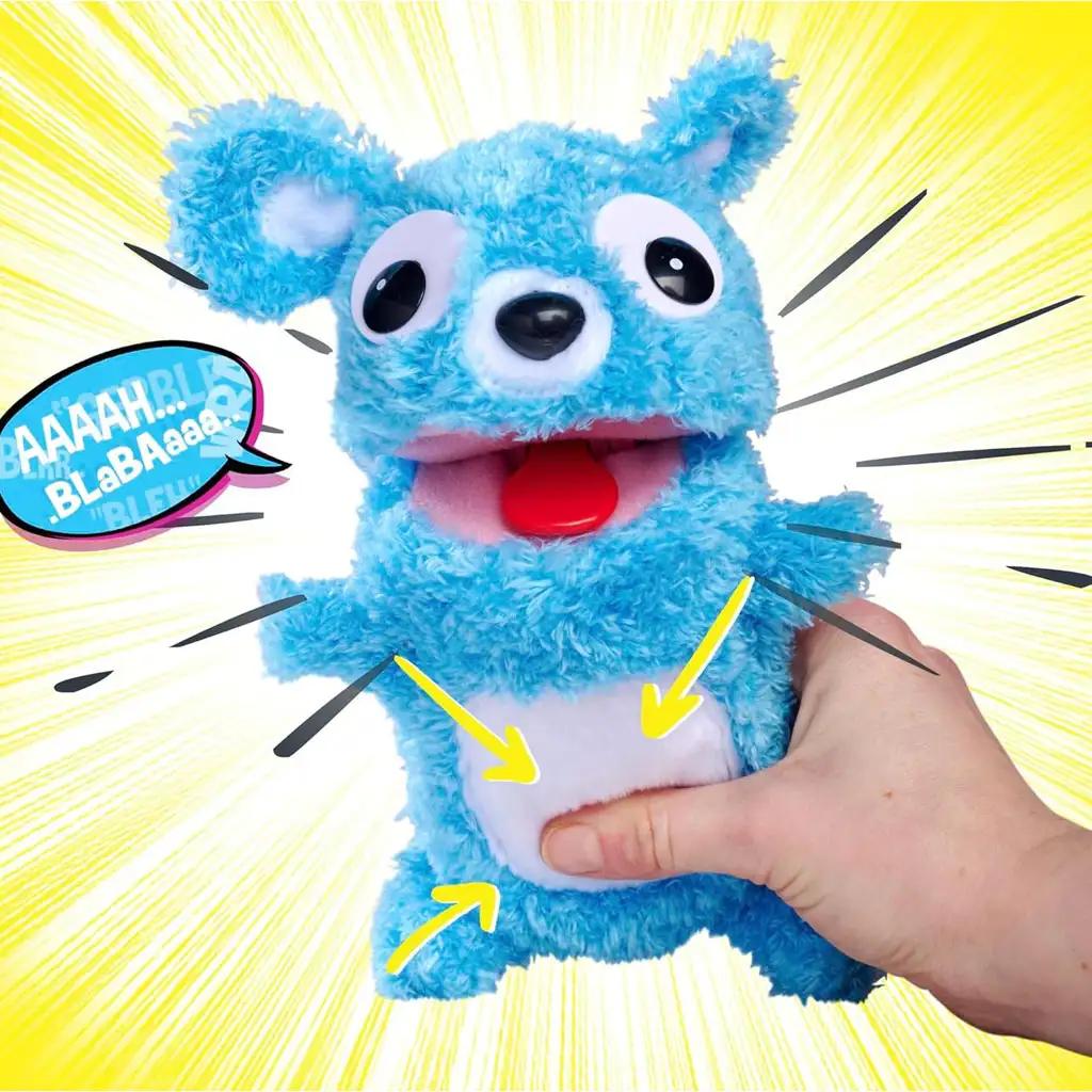 ScreamerZ: Kričiaci medveď plyšová figúrka 30 cm - Simba Toys kép 4