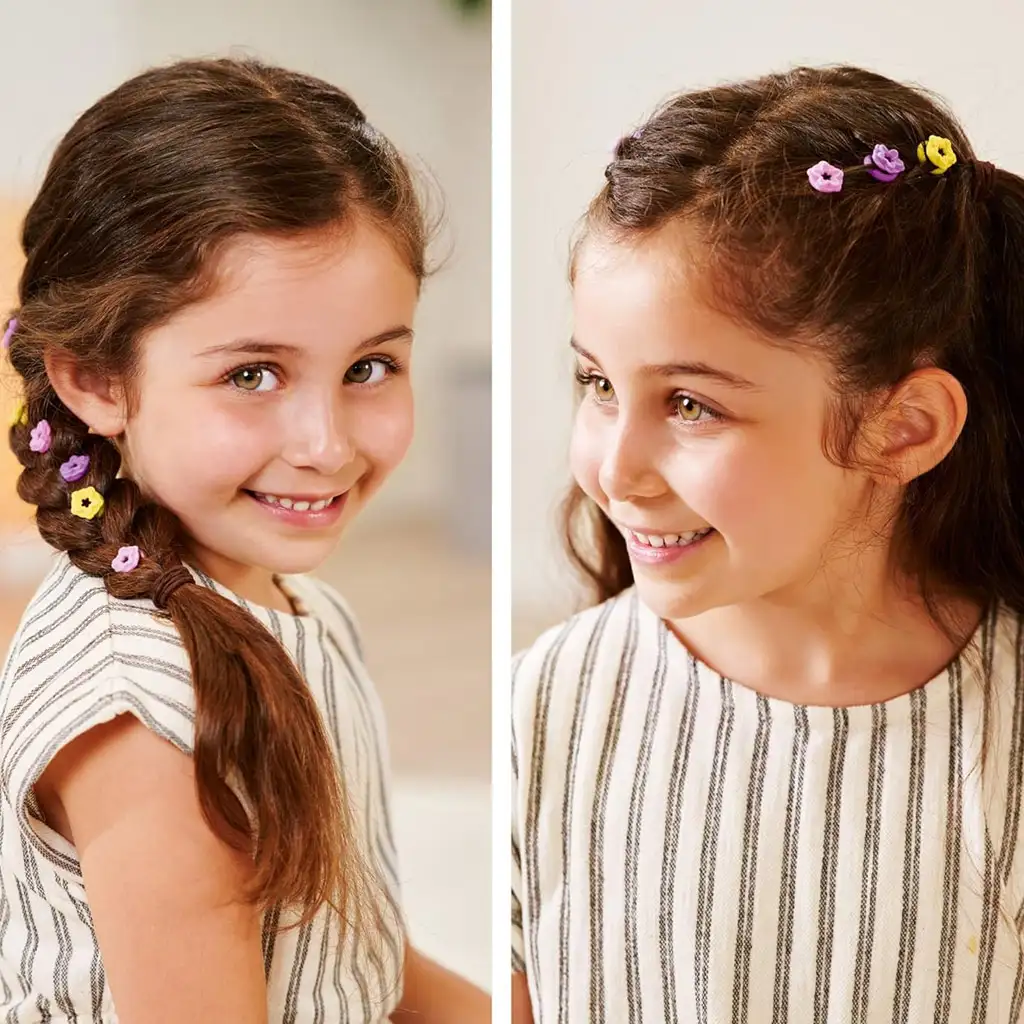 Steffi Love: Flower Hair extra hosszú hajú baba kiegészítőkkel - Simba Toys kép 5
