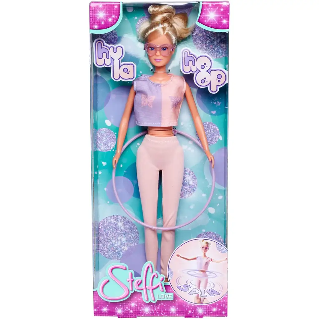 Steffi Love: Steffi baba Hullahopp karikával és kiegészítőkkel - Simba Toys kép 1