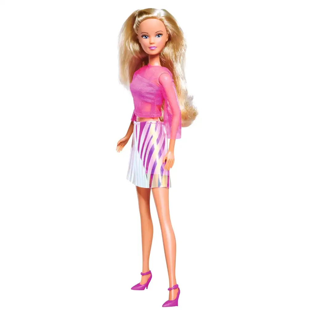 Steffi Love: Steffi Neon Style baba kétféle változatban 1db - Simba Toys kép 6