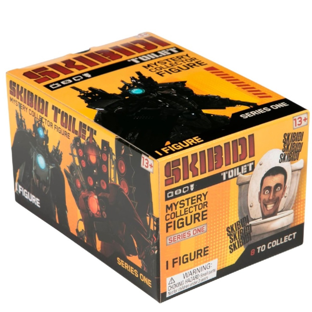 Skibidi Toilet WC prekvapivá figúrka súprava 1 ks