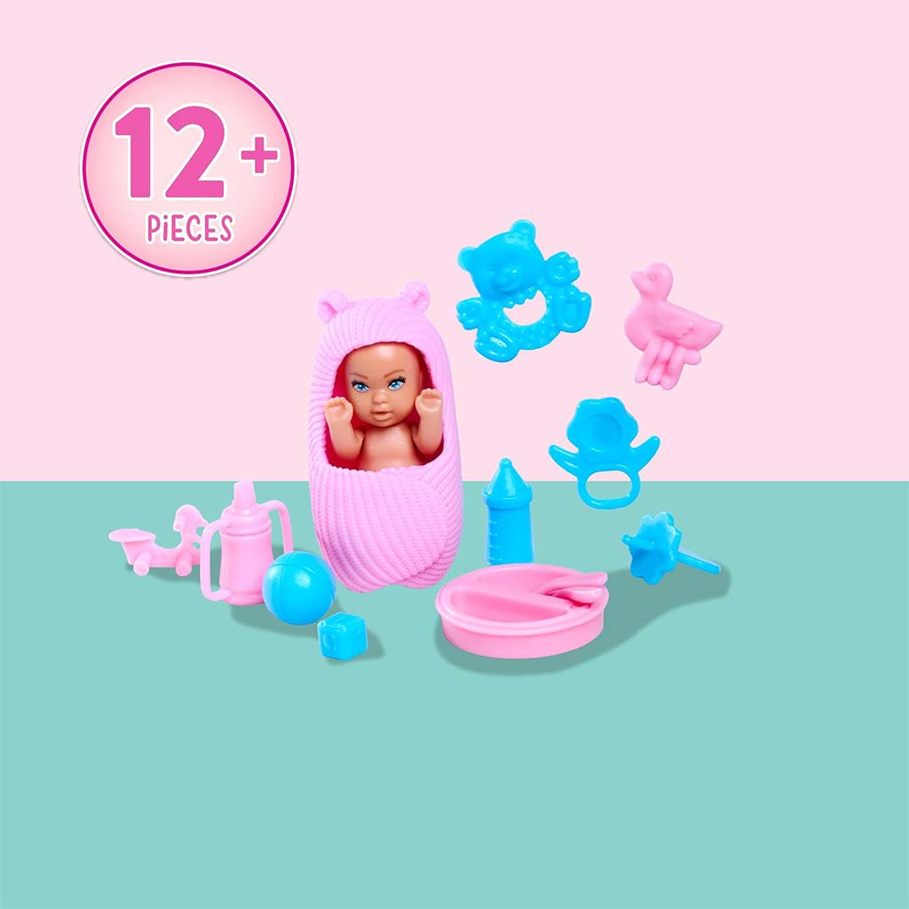 Steffi Love: Welcome Baby Steffi tehotná bábika - Simba Toys kép 4