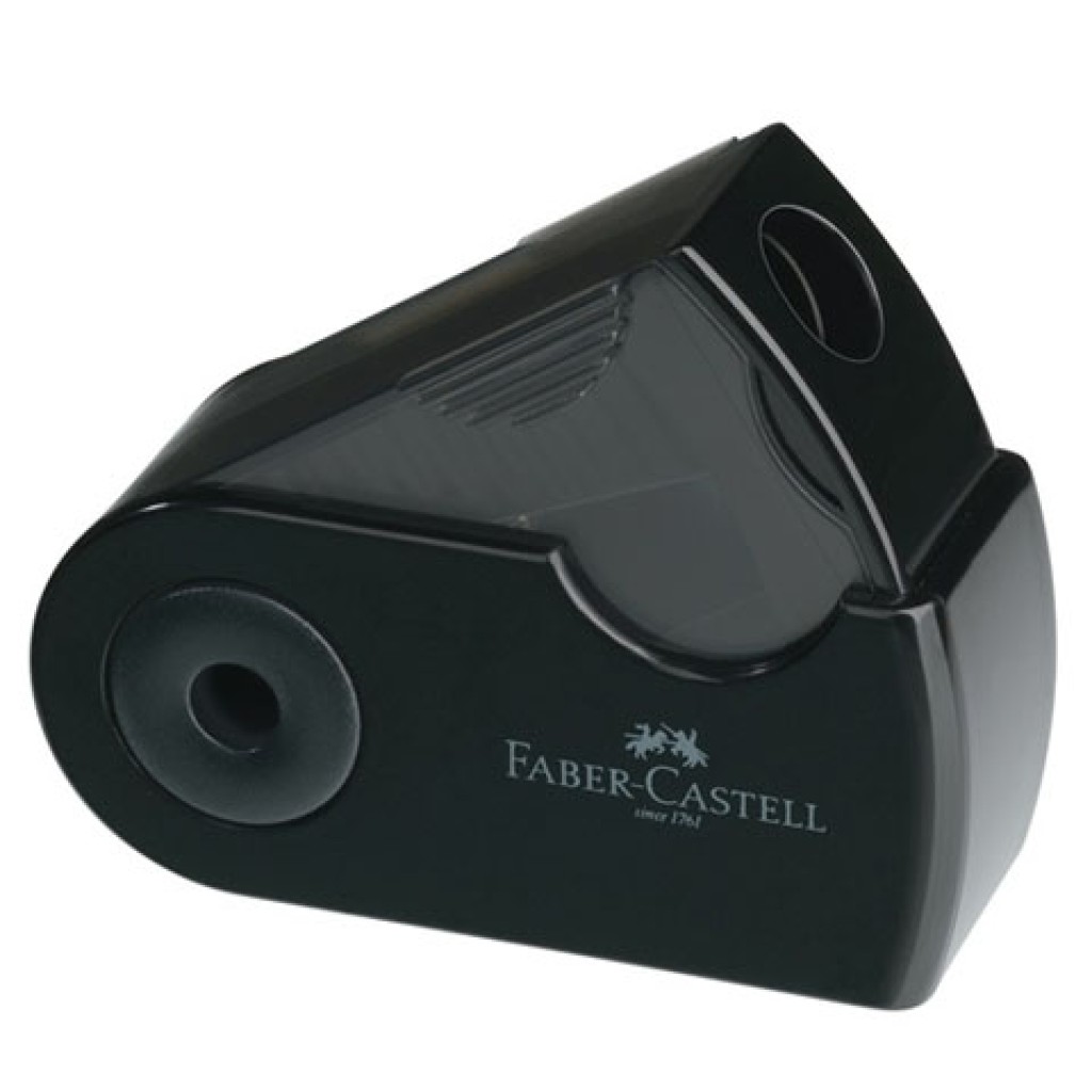 Faber-Castell: Sleeve čierne mini strúhadlo