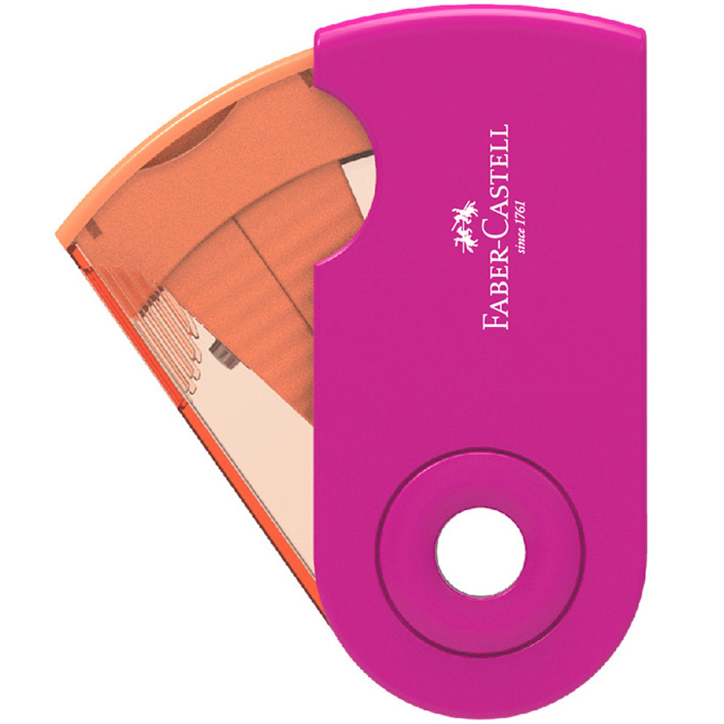 Faber-Castell: Sleeve mini strúhadlo v rôznych variantoch 1 ks