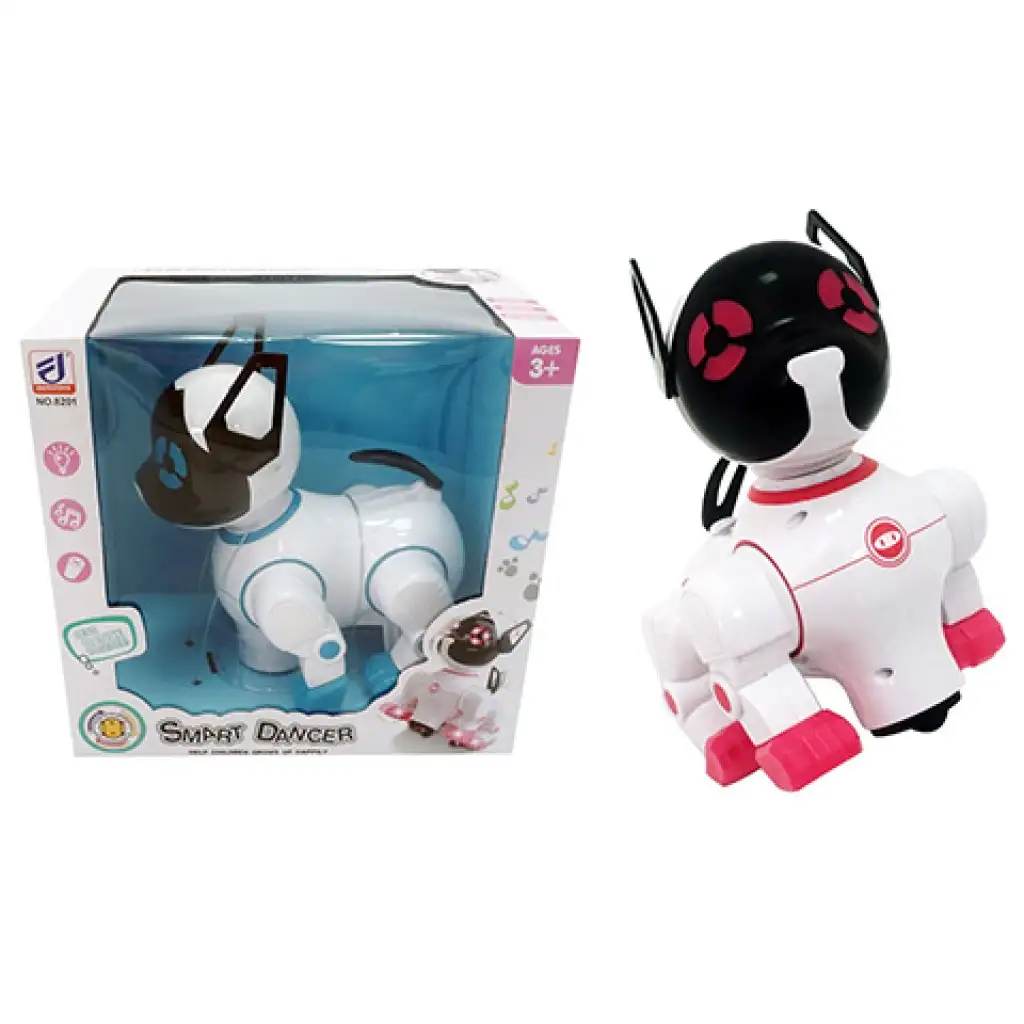 Smart Dog: Táncoló robotkutya kétféle színben 19cm kép 1