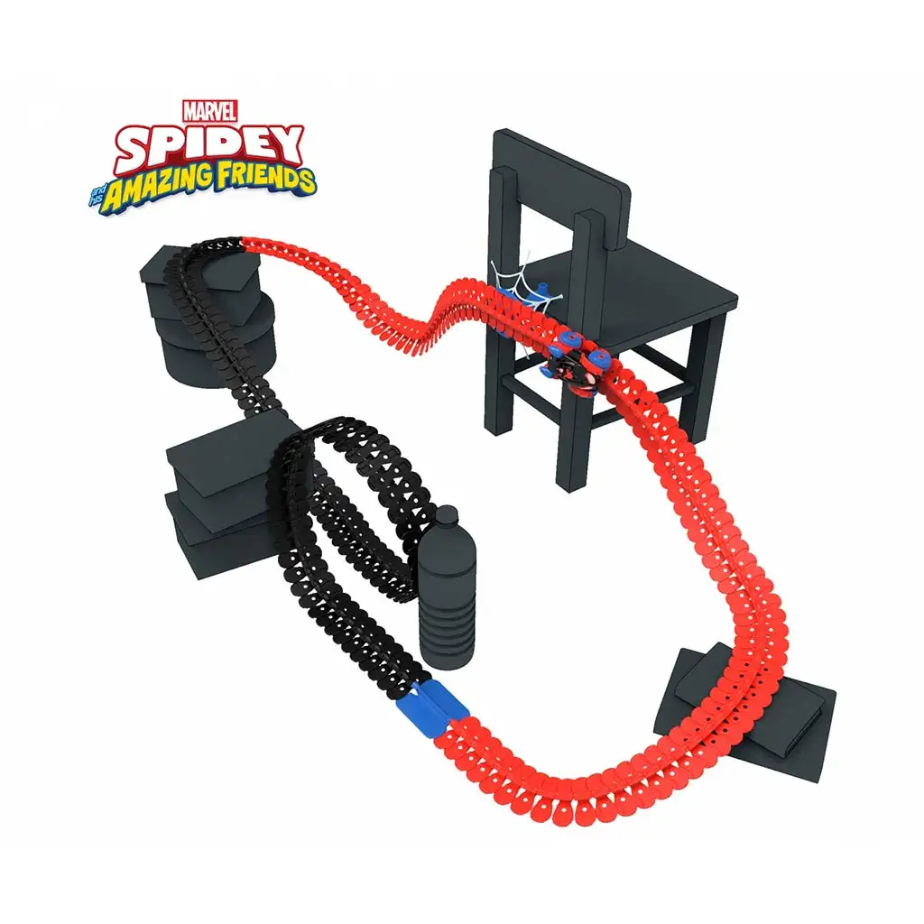 Smoby Spidey FleXtreme Miles Morales pretekárska dráha súprava - Simba Toys kép 2