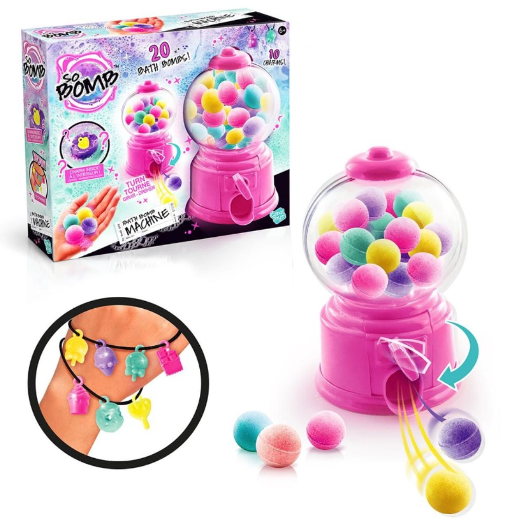 So Bomb: Bombička do kúpeľa v guľovom dávkovači, s prekvapivým príveskom kép 7