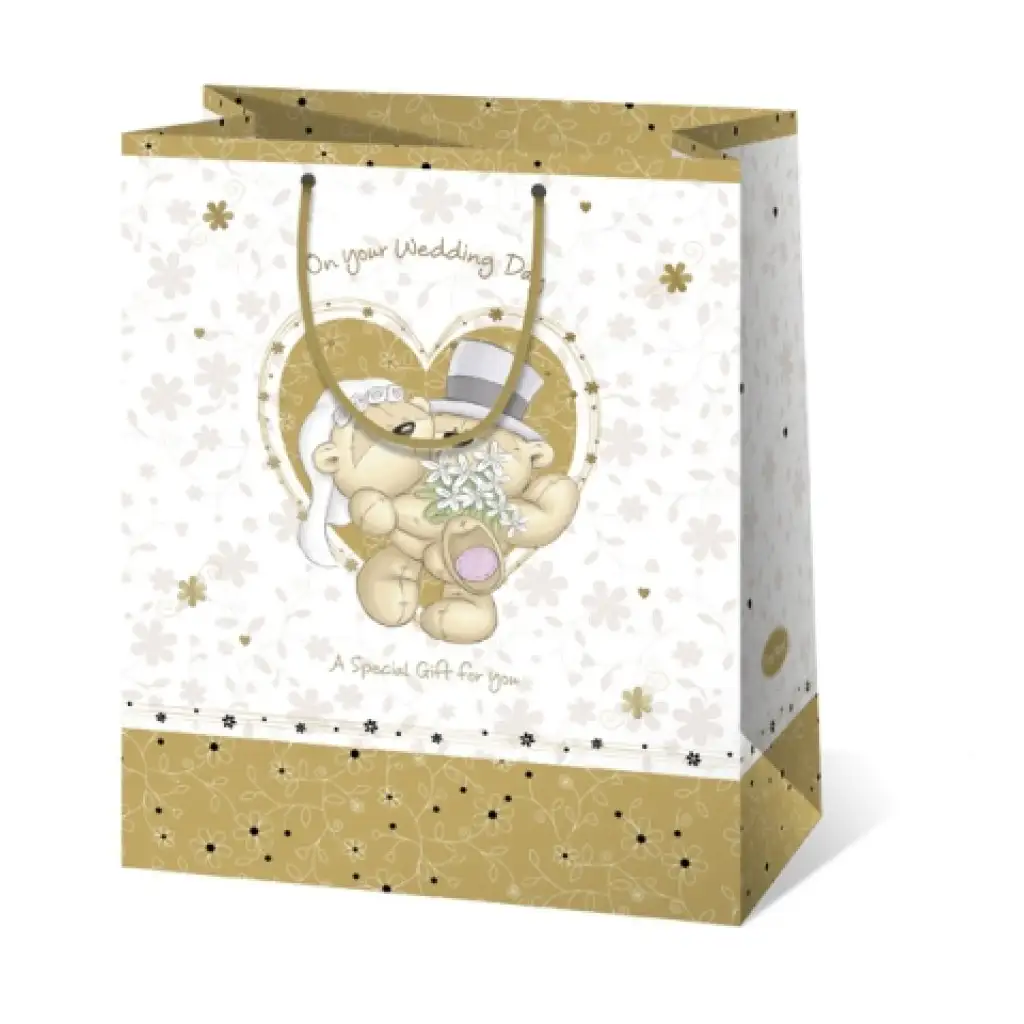 Sobáš obrovská darčeková taška 33x45x15cm