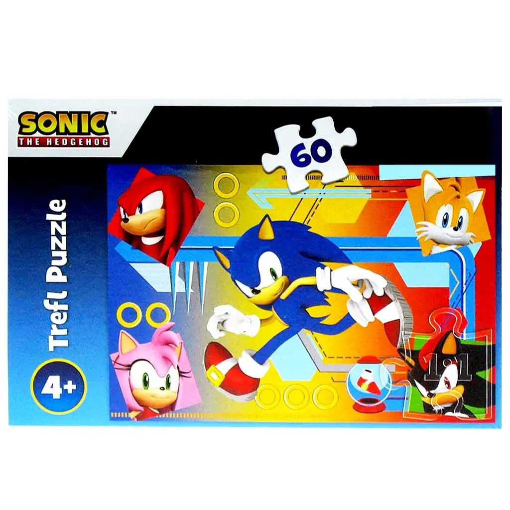 Sonic 60-dielne puzzle - Trefl