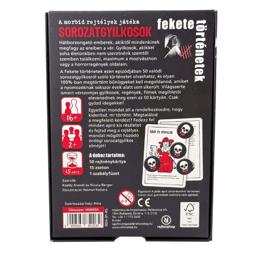 Čierne príbehy: Logické hádanky o sériových vrahoch kép 2