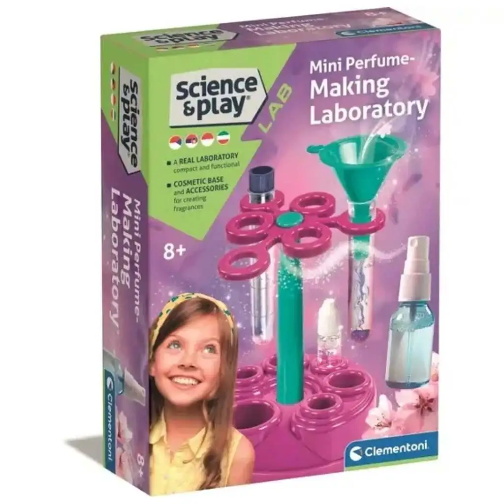 Veda a hra: Malá sada na výrobu parfumov - Clementoni