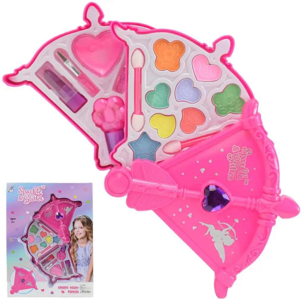 Sparkle & Glitter: Dvojposchodový mejkap set v tvare šípu