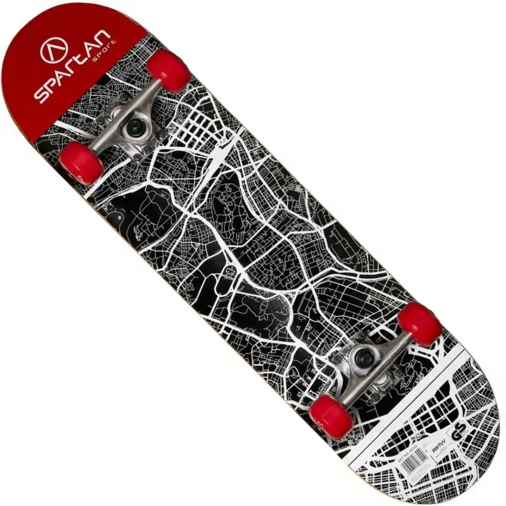 Skateboard Utop Skull s motívom démona - Spartan