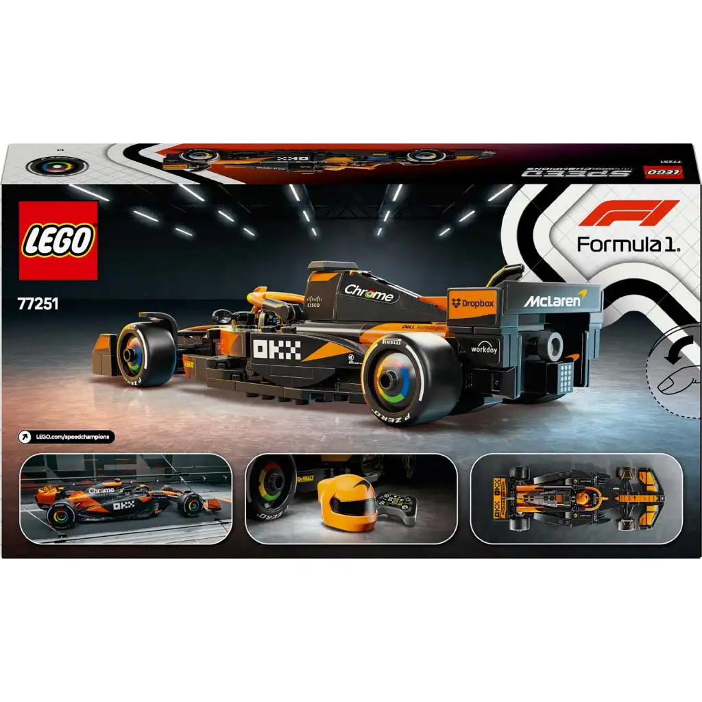 LEGO® Speed Champions: Pretekárske auto McLaren F1® Team MCL38 (77251) kép 2
