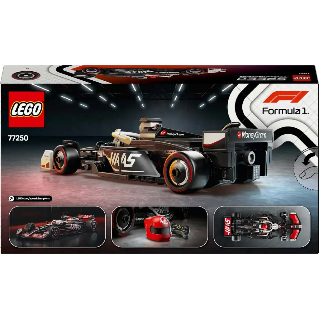 LEGO® Speed Champions: MoneyGram Haas F1® Team VF-24 pretekárske auto (77250) kép 2