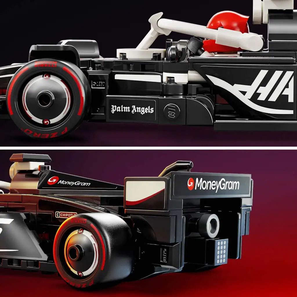 LEGO® Speed Champions: MoneyGram Haas F1® Team VF-24 pretekárske auto (77250) kép 4