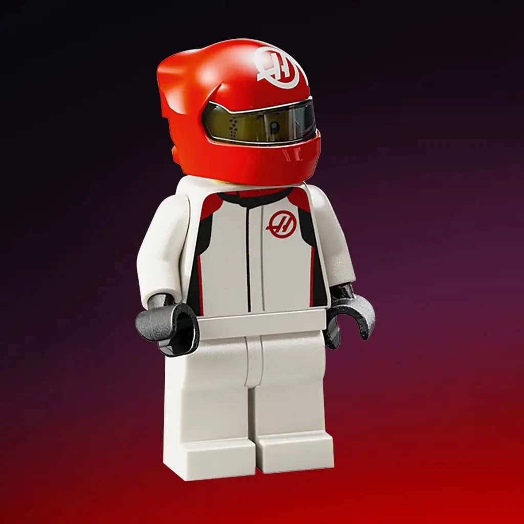 LEGO® Speed Champions: MoneyGram Haas F1® Team VF-24 pretekárske auto (77250) kép 5