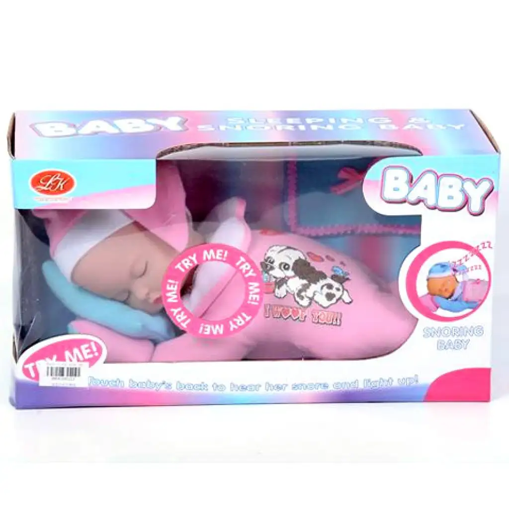 Spiaca bábika so svetlom