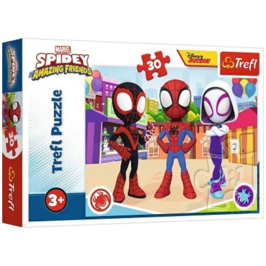 Spide a jeho úžasní priatelia 30 dielen puzzle - Trefl