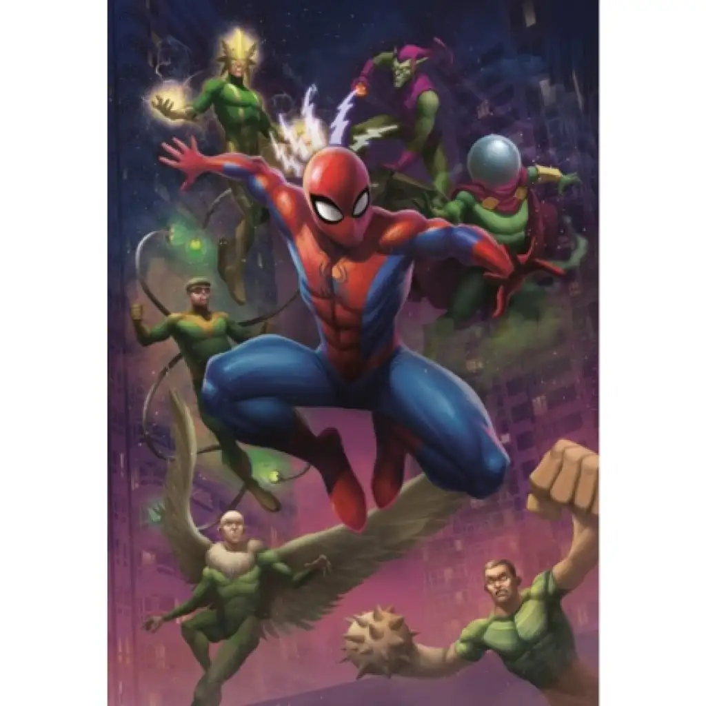 Spiderman a jeho hrôzostrašní nepriatelia HQC 1000ks puzzle - Clementoni kép 2