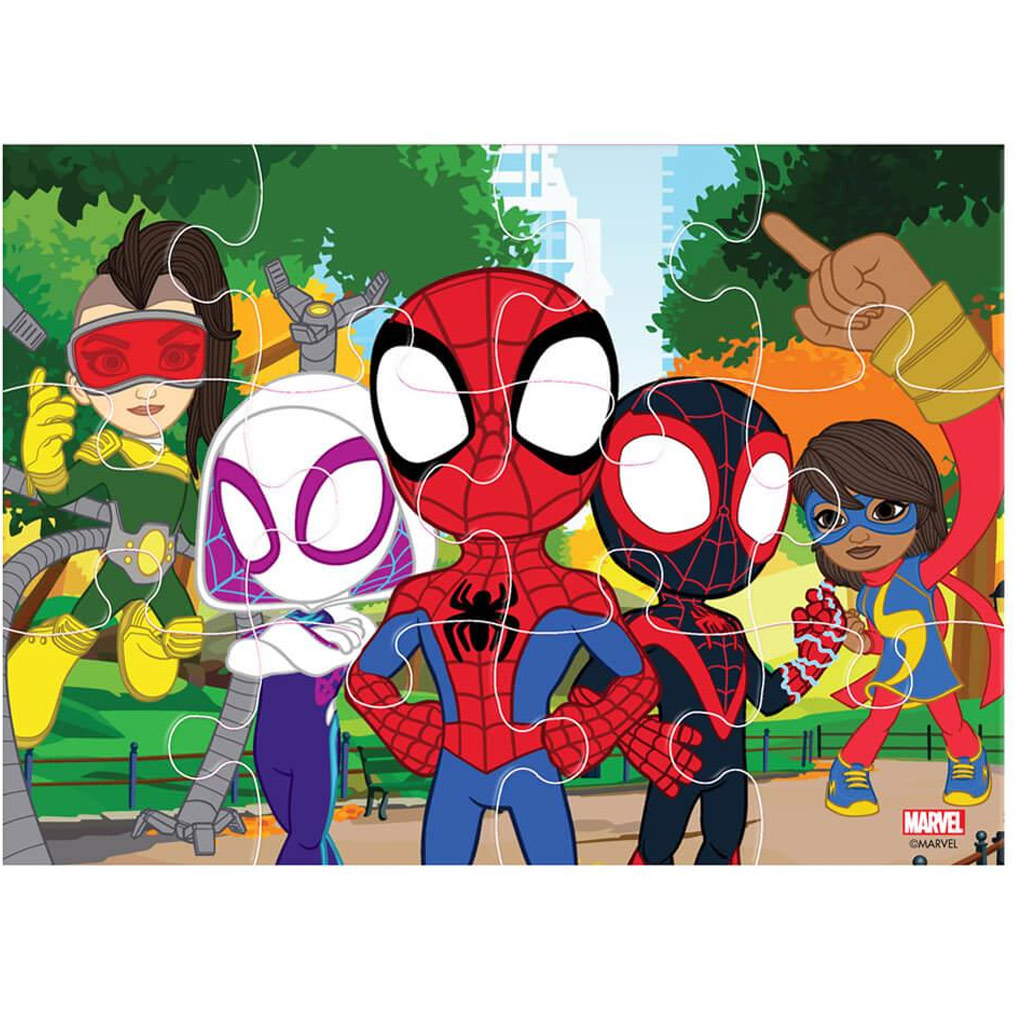 Luna: Spidey 4 v 1 12-15-20-24 dielikové puzzle kép 2
