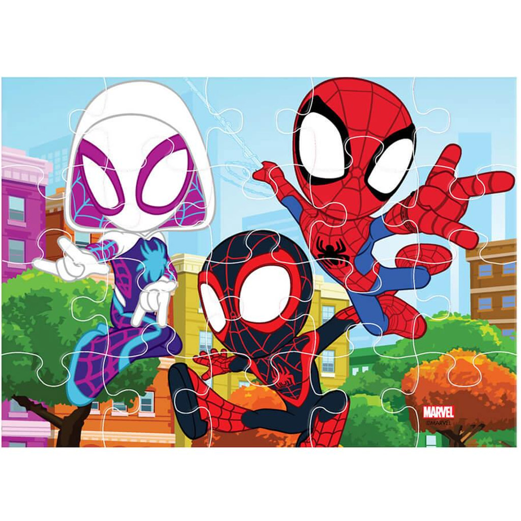 Luna: Spidey 4 v 1 12-15-20-24 dielikové puzzle kép 4