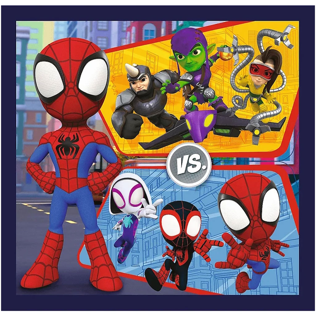 Spidey a jeho priatelia 3 v 1 20-36-50 dielikov puzzle - Trefl kép 3
