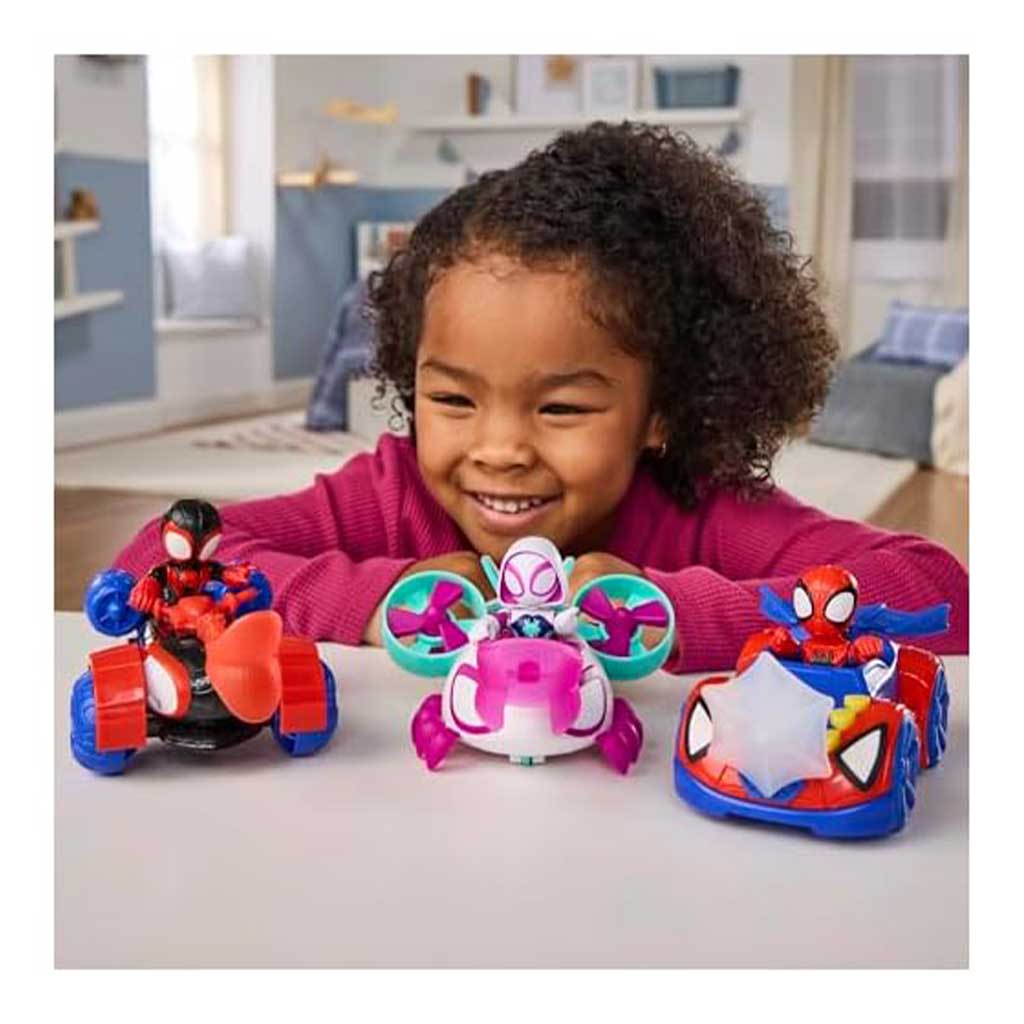 Póki és csodálatos barátai: Szuperhősök és járgányaik játékszett - Hasbro kép 3