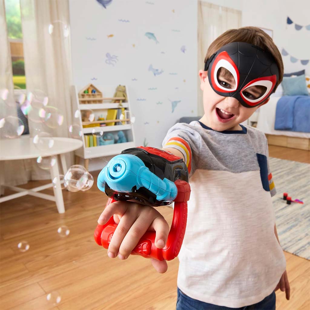 Spidey a jeho úžasní priatelia Vodné pavučiny Miles Morales bublifuk - Hasbro kép 4