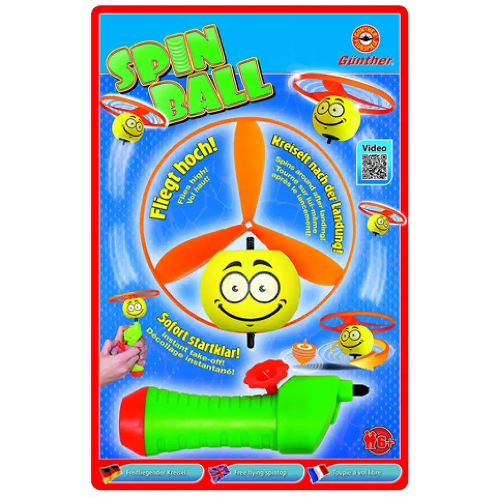 Spin Ball odpaľovacia lietajúca hra