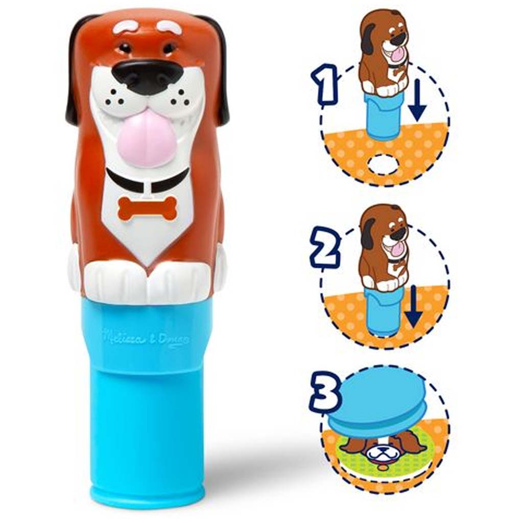 Melissa & Doug: Sticker WOW! Pečiatkovač nálepiek – Pes – Spin Master kép 2