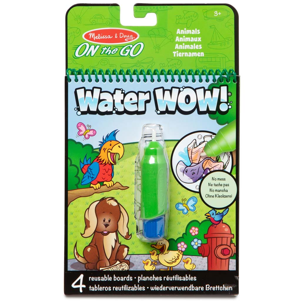 Melissa & Doug: Water WOW! Maľovanie vodou - Zvieratá – Spin Master