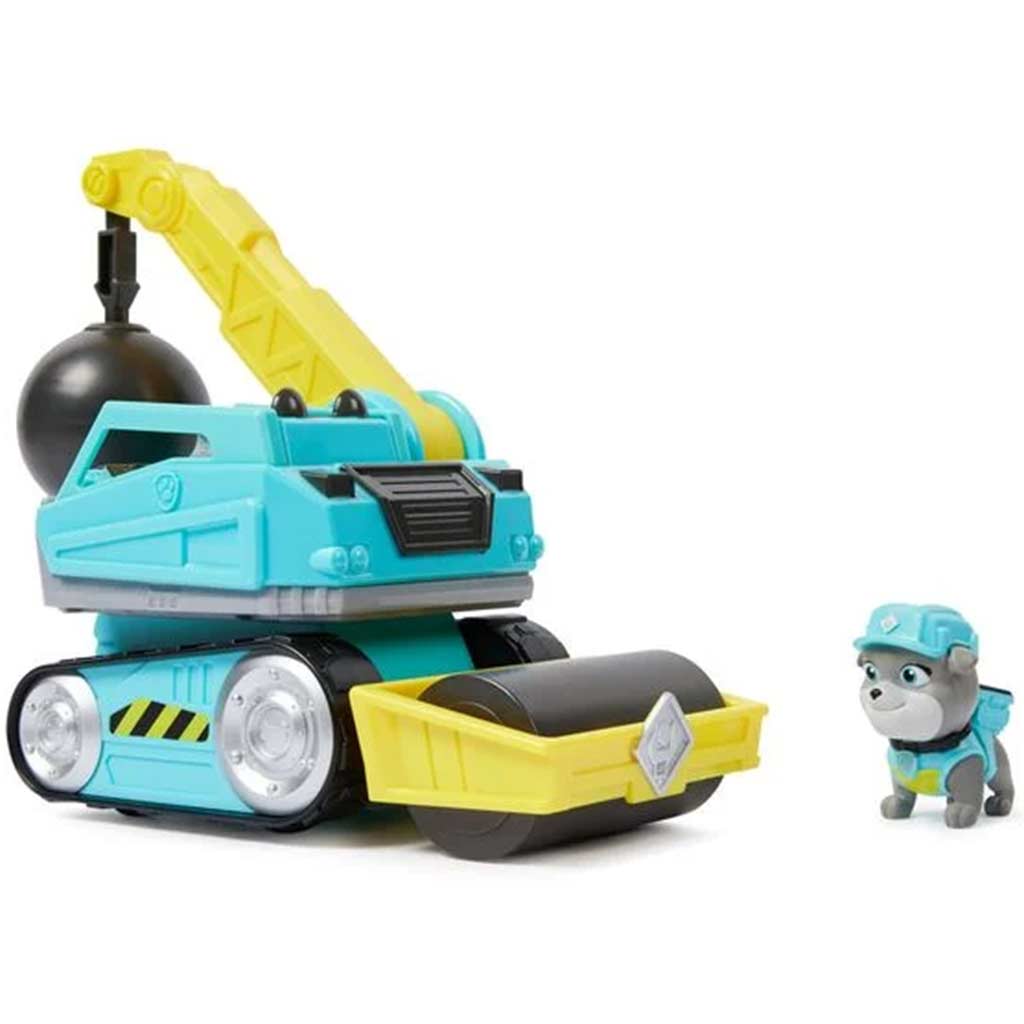 Mancs Őrjárat: Rubble és csapata - Bontógolyós és úthenger munkagép - Spin Master kép 3