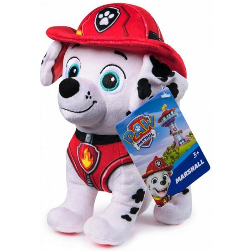 Paw Patrol: plyšová figúrka Marshall 17 cm - Spin Master