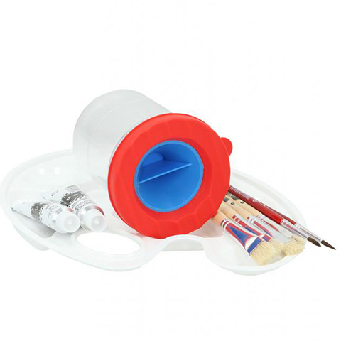 Spirit: 10 dielny maliarsky set s temperou, štetcom a táckou