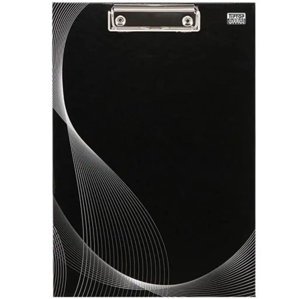 Spirit: Abstract čierna podložka na písanie A4