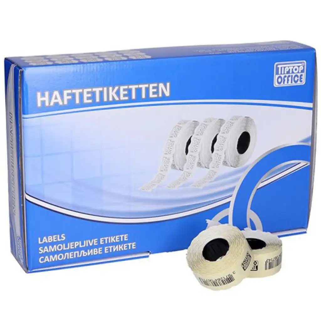 Spirit: Biela cenovka 22x12mm