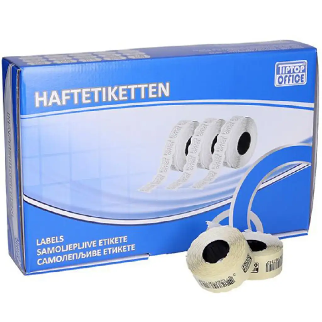 Spirit: Biela cenovka 26x16mm