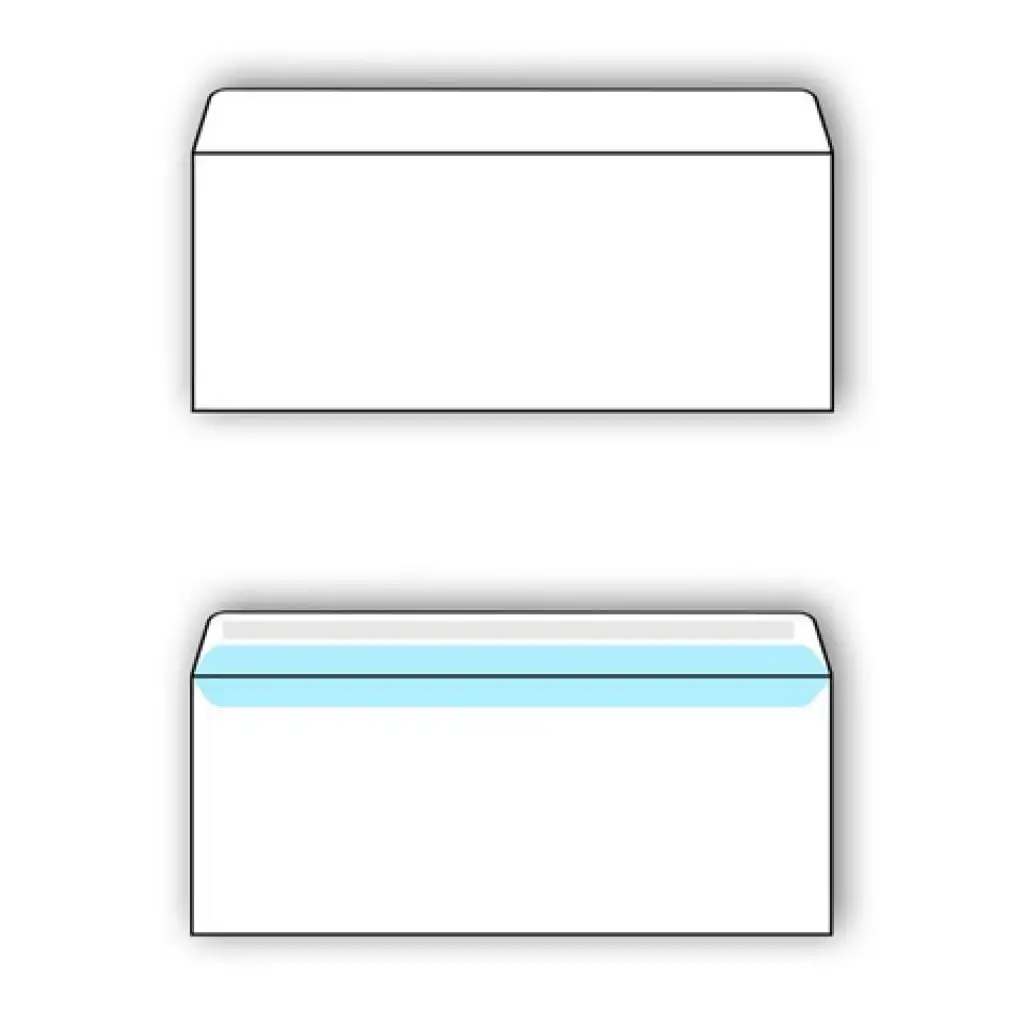 Spirit: Biela obálka LA/4 11x23cm 1ks