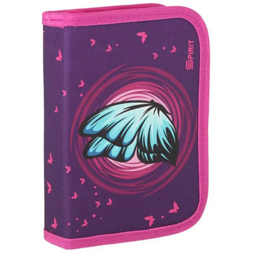 Spirit: Blue Butterfly vyklápací peračník s 3D vzorom  50ks